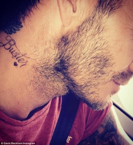 david beckham buster neck tattoo